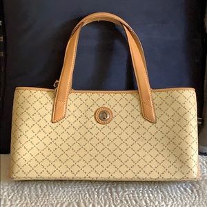 Tan crossbody handbag